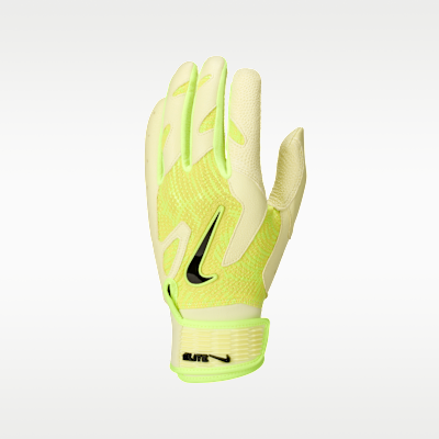 NIKE Alpha Elite グレー グリーン イエロー Mサイズ バッテ Nike Alpha Elite 2.0 Baseball Batting Gloves. Nike.com